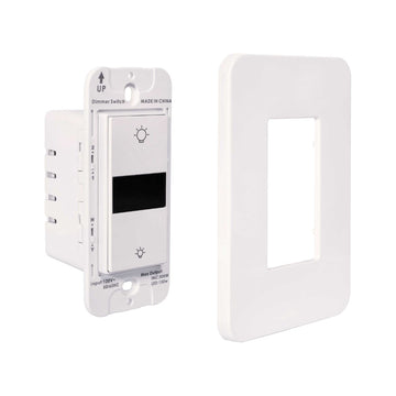 Smart Lighting LED Display Dimmer Switch - WiFi Remote App Control; Compatible with Alexa and Google Home Assistant - JONATHAN Y
